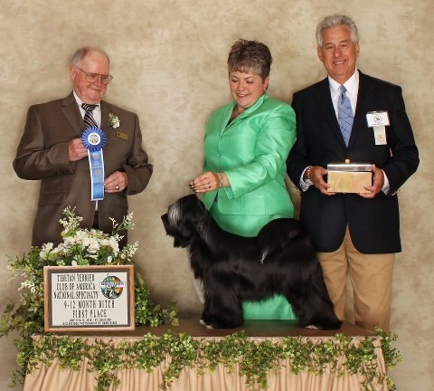 “Raven” winning her class at the US National